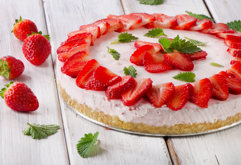 Recette de Cheesecake aux fraises