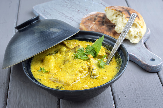 Recette Curry de poisson aux pommes de terre, plaisir de cuisiner au quotidien.