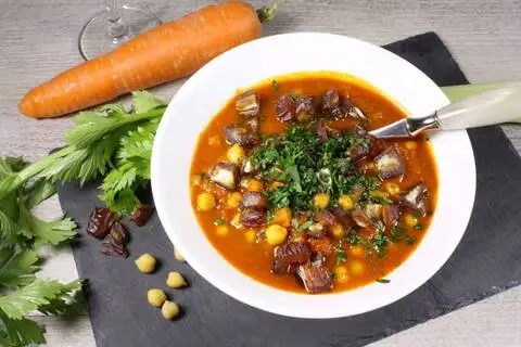 Recette de Hariara (soupe marocaine) aux dattes (SG)