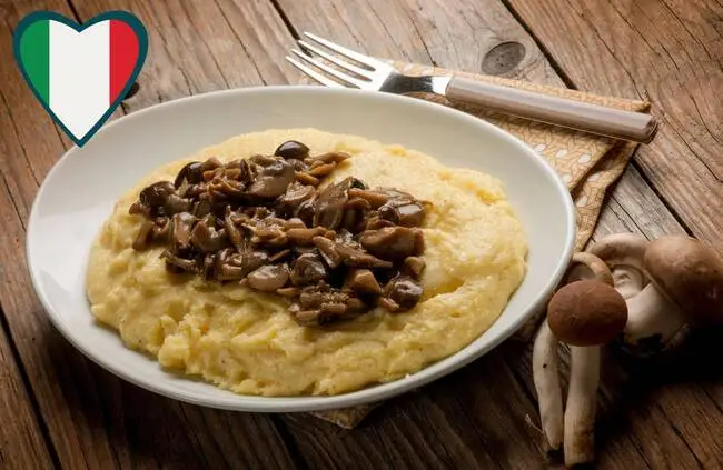 Recette Polenta crémeuse, champignons sautés, plaisir de cuisiner au quotidien.