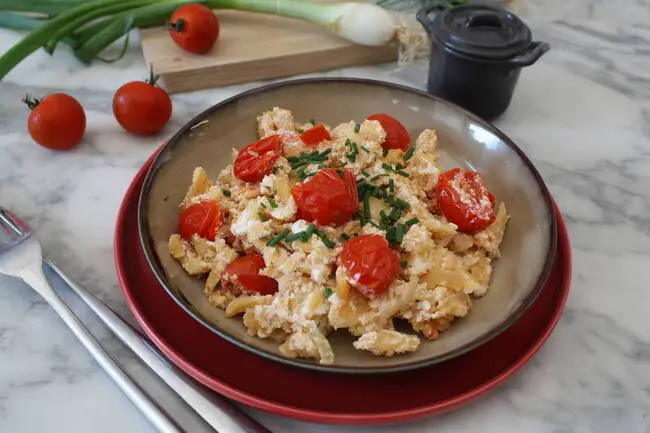 Recette Spaetzle aux tomates cerises, plaisir de cuisiner au quotidien.